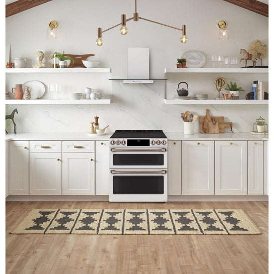 Café 30 in. Wall-Mount Range Hood, Matte White - CVW73014MWM