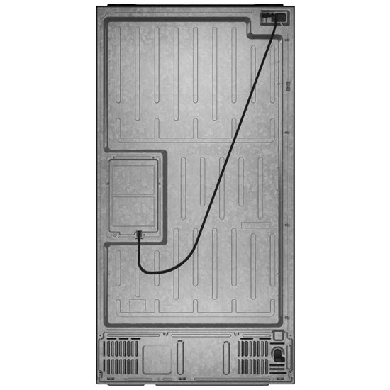 Cafe 36 Inch Counter-Depth 4-Door French Door Refrigerator, Platinum Glass - CXE22DM5PS5