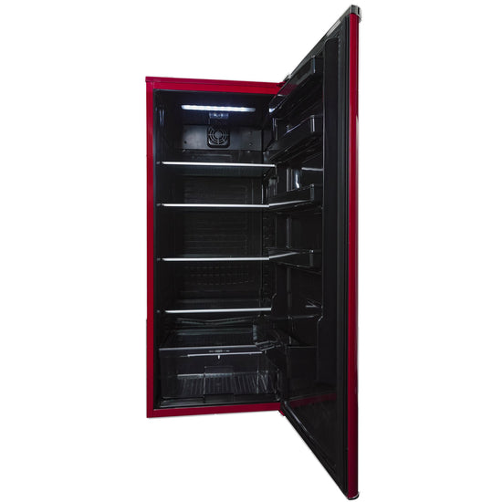 Danby 23.8 Inch 11 Cu. Ft. Single-Door Refrigerator, Red - DAR110A3LDB