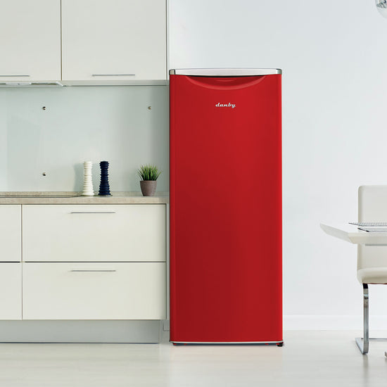 Danby 23.8 Inch 11 Cu. Ft. Single-Door Refrigerator, Red - DAR110A3LDB
