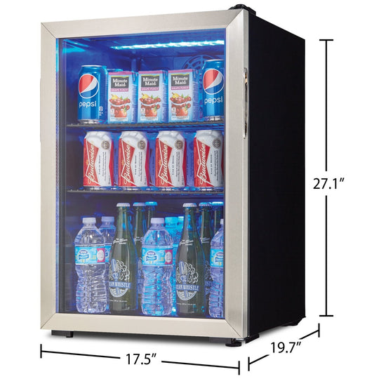 Danby 2.6 Cu. Ft. Beverage Center - DBC026A1BSSDB-RF