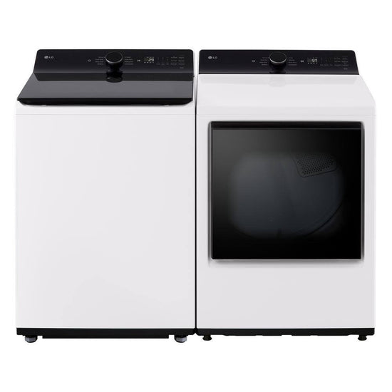 LG 7.3 cu. ft. SMART Electric Dryer, Alpine White - DLE8400WE