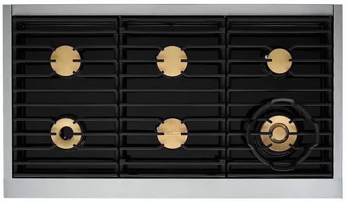 Dacor 48 Inch Gas Cooktop with Six Burners and Stainless Finish - DTT48M876PS