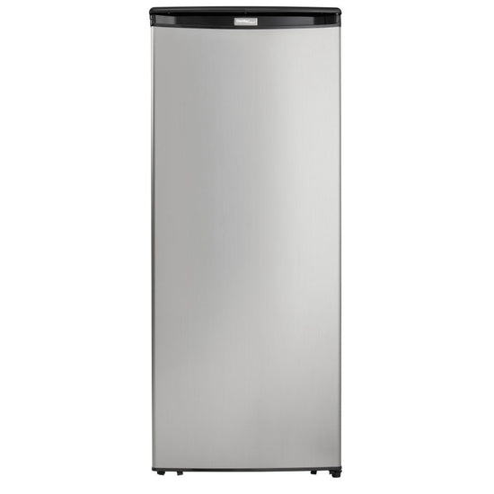 Danby Upright Freezer 8.5 cu. ft., Stainless Steel - DUFM085A4BSLDD