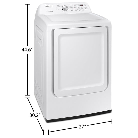 Samsung 7.2 Cu. Ft. Electric Dryer - DVE45T3200W/AC