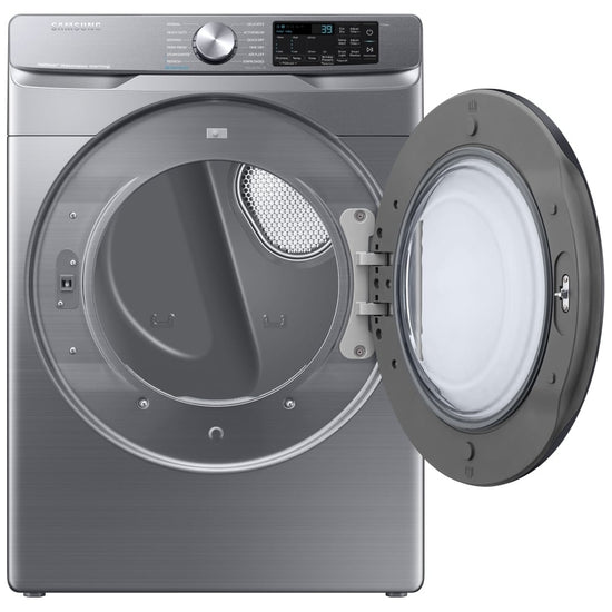 Samsung 7.5 Cu. Ft. Gas Steam Dryer, Platinum - DVG45B6305P/AC