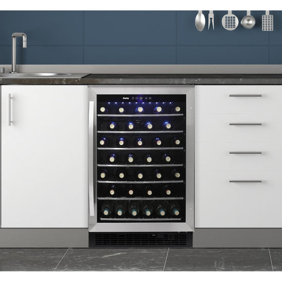 Danby 60-Bottle Built-In Wine Cooler - DWC057A1BSS-RF