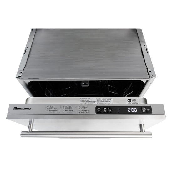 Blomberg 18" Slim Tub Top Control Dishwasher - DWS51502SS
