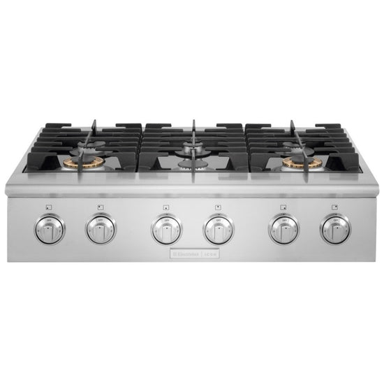 Electrolux 36 Inch Gas Cooktop, Stainless Steel - E36GC76PRS