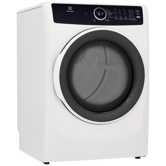 Electrolux 8.0 Cu. Ft. Front Load Electric Dryer with Perfect Steam, White - ELFE743CAW