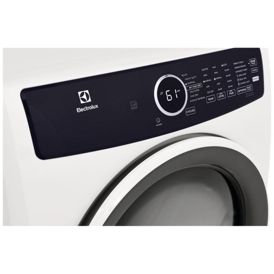 Electrolux 8.0 Cu. Ft. Electric Steam Dryer - ELFE743CAW