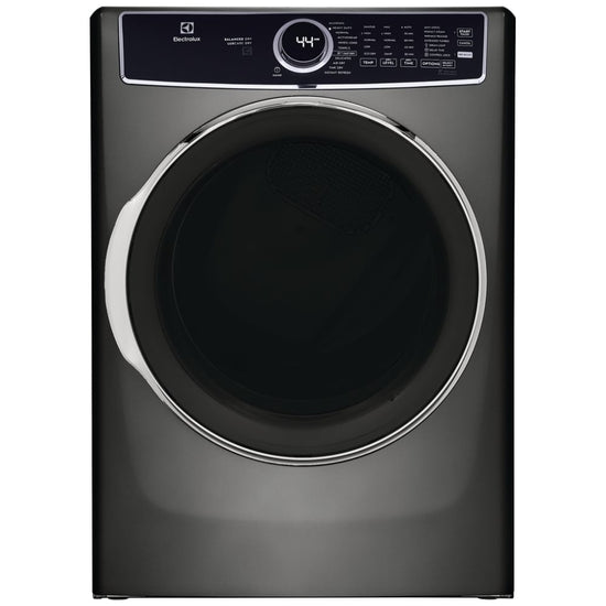Electrolux 27 Inch Electric Steam Dryer, 8.0 cu. ft., Grey - ELFE763CAT