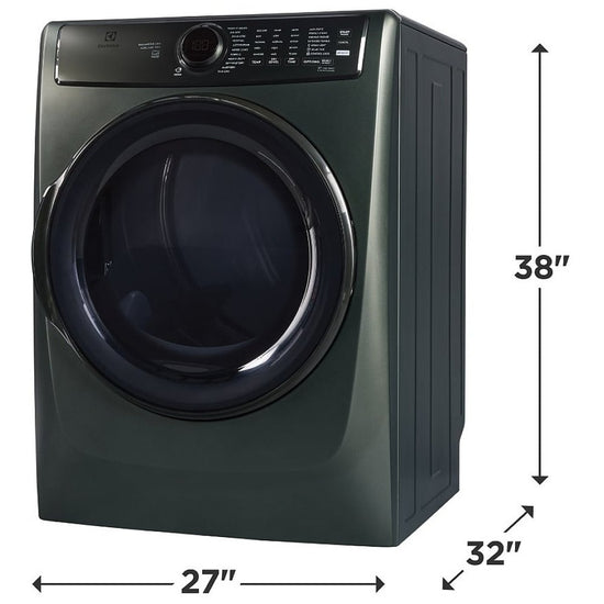 Electrolux 8.0 cu. ft. Front Load Perfect Steam Electric Dryer with Balanced Dry - ELFE773CAA