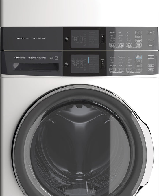 Electrolux 5.2/8.0 Cu. Ft. Front-Load Steam Laundry Tower - ELTE760CAW