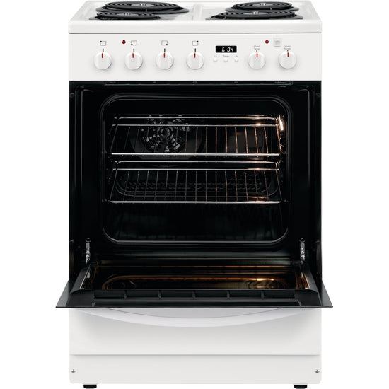 Frigidaire 24 Inch Slide-In Compact Electric Range with Convection Oven, White - FCFC241CAW
