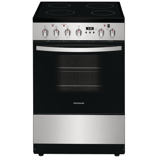 Frigidaire 24 Inch Slide-In Compact Electric Range with Convection - FCFE242CAS