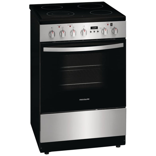 Frigidaire 24 Inch Slide-In Compact Electric Range with Convection - FCFE242CAS