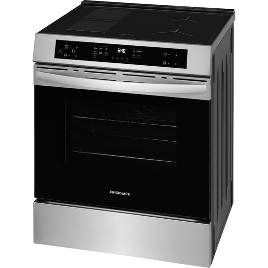 Frigidaire 30 Inch Front Control Induction Range with Air Fry - FCFI308CBS