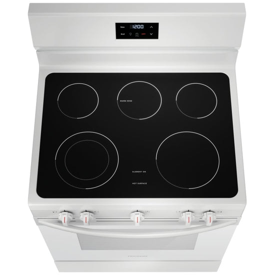 Frigidaire 30 Inch Free-Standing Electric Range, White - FCRE305CBW