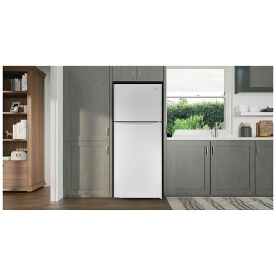 Frigidaire 28 Inch Top Freezer Refrigerator, 17.6 Cu. Ft., White - FFHT1822UW