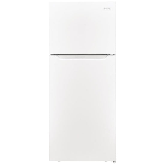 Frigidaire 28 Inch Top Freezer Refrigerator, 17.6 cu. ft., White - FFHT1822UW