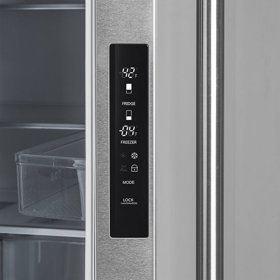 Forno Moena 36 in 19.2 Cu Ft Stainless Steel Counter-Depth French Door Refrigerator - FFRBI1820-36SB