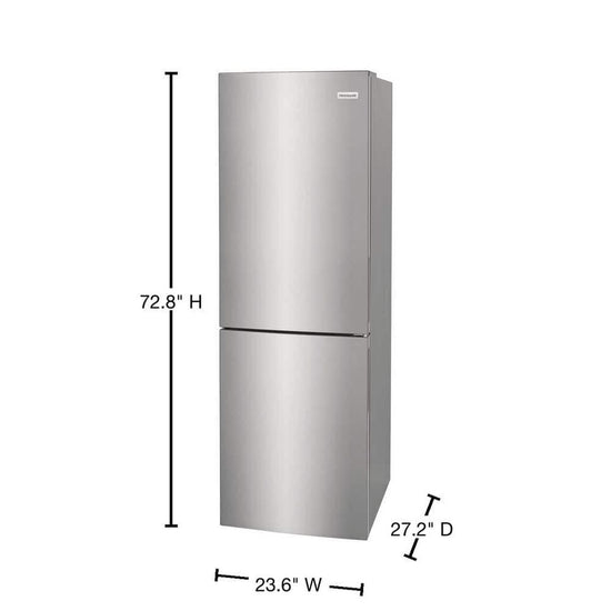 Frigidaire 24 Inch Bottom Freezer Refrigerator with 11.5 Cu. Ft. Capacity - FRBG1224AV