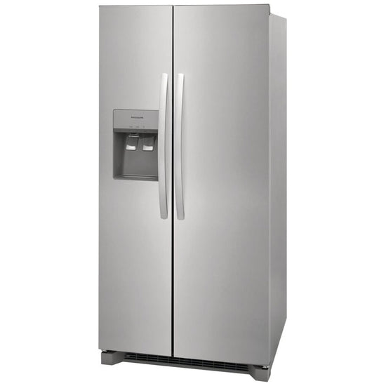 Frigidaire 33 Inch Side-by-Side Refrigerator, 22.3 Cu. Ft., Stainless Steel - FRSS2323AS