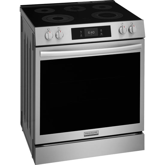 Frigidaire Gallery 30 Inch Electric Range with 6.2 cu. ft. Capacity, Stainless Steel - GCFE307CBF