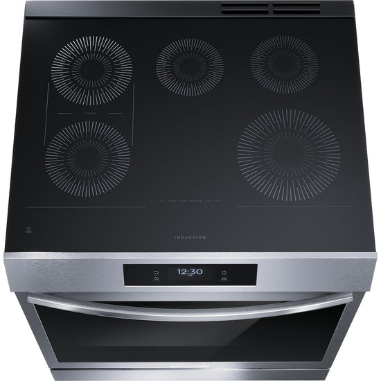 Frigidaire Gallery 30" Slide-In Induction Range, Smudge-Proof Stainless - GCFI306CBF