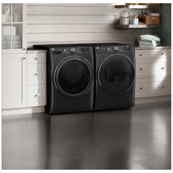 GE 7.8 Cu. Ft. Smart Electric Dryer with Steam and Sanitize - GFD65ESMVDS
