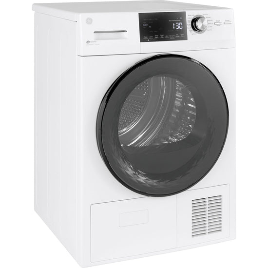GE 4.1 Cu. Ft. Ventless Condenser Electric Dryer, White - GFT14JSIMWW