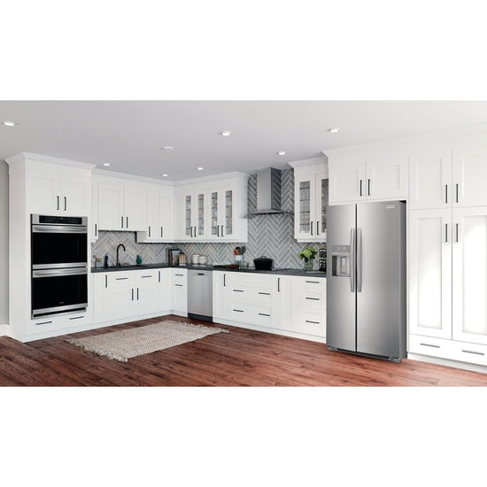 Frigidaire 36 Inch Side-by-Side Refrigerator with 25.6 cu. ft. Capacity, Smudge-Proof Stainless Steel - GRSS2652AF