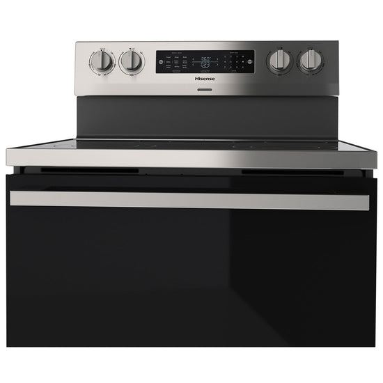 Hisense 30 Inch Freestanding Electric Range with True Convection & Air Fry - HBE3502CAS
