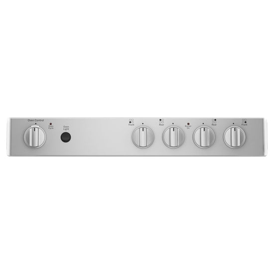 GE 24 Inch Slide-In Electric Range, Steam Clean - JCAS640RMSS