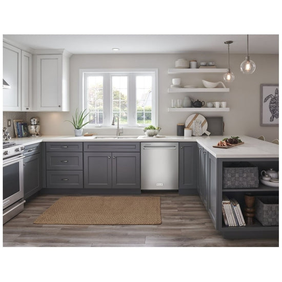 KitchenAid 24 Inch Fully Integrated Dishwasher, Stainless Steel - KDTE204KPS