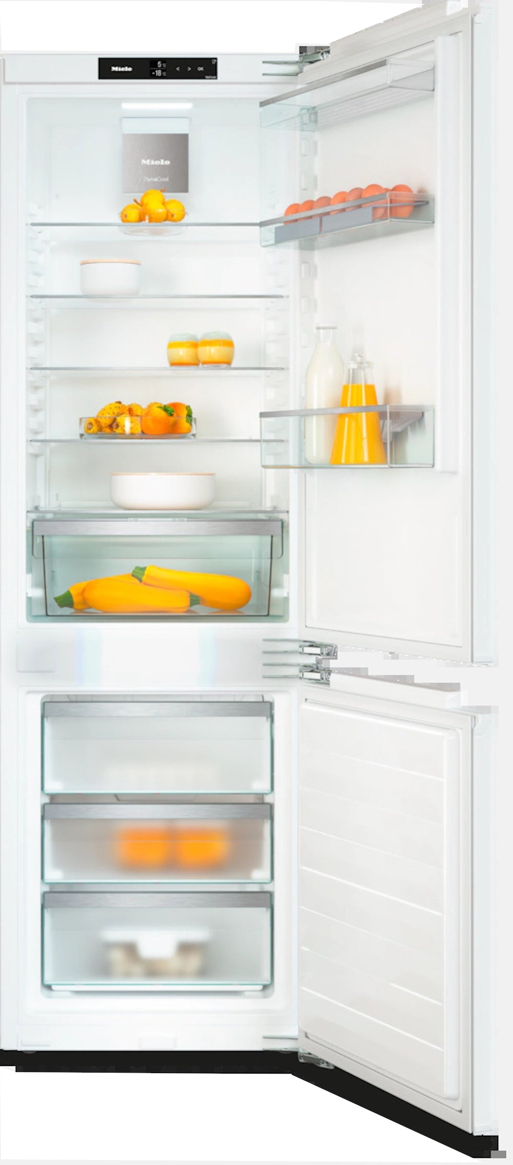 Miele 22 Inch Built-In Panel-Ready Bottom Mount Refrigerator - KFN7734D