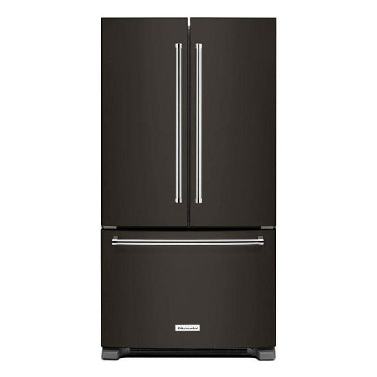 KitchenAid French Door Refrigerator with Counter-Depth Design - KRFC300EBS