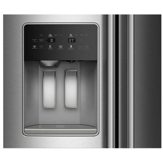 KitchenAid Side-by-Side Counter-Depth Refrigerator, Stainless Steel - KRSC536RPS