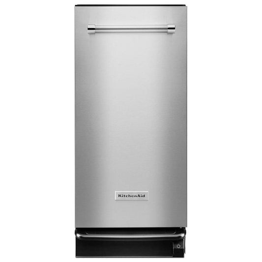KitchenAid 15 Inch Built-In Trash Compactor, Stainless Steel - KTTS505ESS