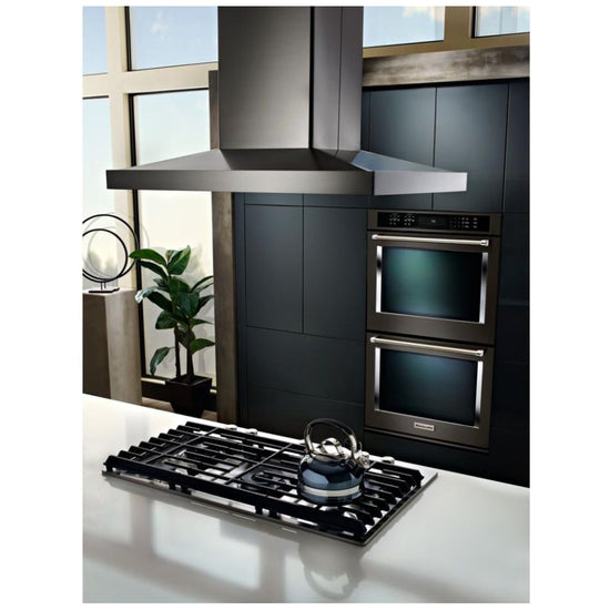 KitchenAid 36 Inch Island Range Hood - KVIB606DBS