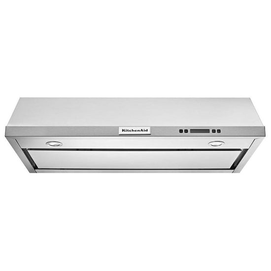 KitchenAid Under Cabinet Range Hood with 600 CFM in Stainless Steel - KVUB600DSS