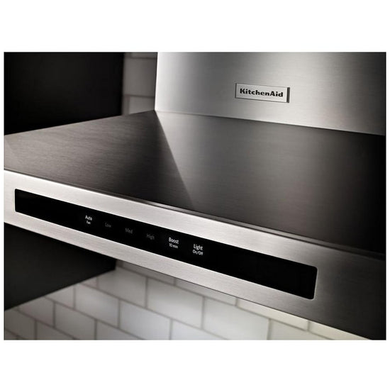 KitchenAid 36 Inch Wall-Mount Chimney Range Hood - KVWB606DSS