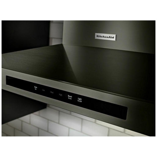 KitchenAid 36 Inch Wall-Mount Range Hood - KVWB606HBS