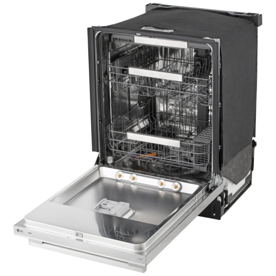 LG 24 Inch Smart Top Control Dishwasher with QuadWash Pro and TrueSteam - LDNTH753S