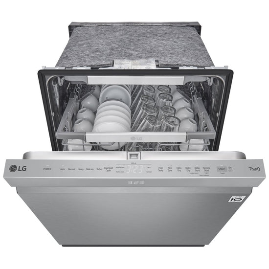 LG 24 Inch Built-In Dishwasher, 44 dB, Third Rack - LDPM6762S