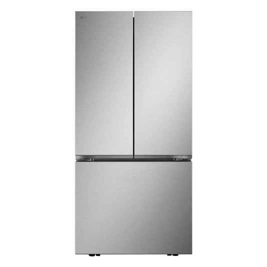 LG 33 Inch French Door Refrigerator, 25 cu. ft., Stainless Steel - LF25S6200S