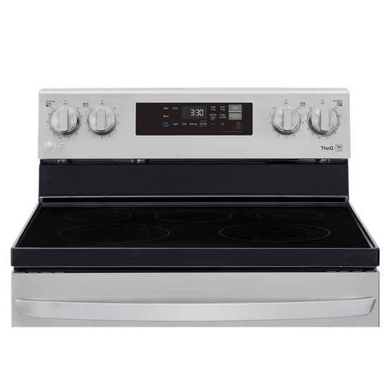 LG 6.3 cu. ft. Single Oven Electric Range with EasyClean, Wi-Fi - LREL6321S
