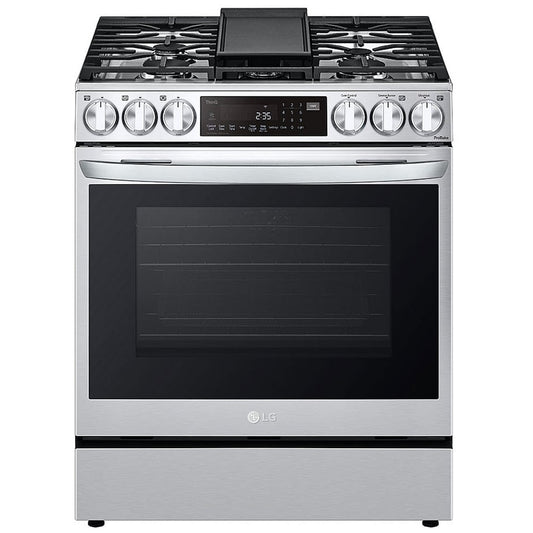 LG Slide-In Gas Range with ProBake Convection, 30 Inch - LSGL6335F
