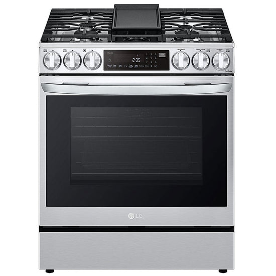 LG Slide-In Gas Range with ProBake Convection, 30 Inch - LSGL6335F